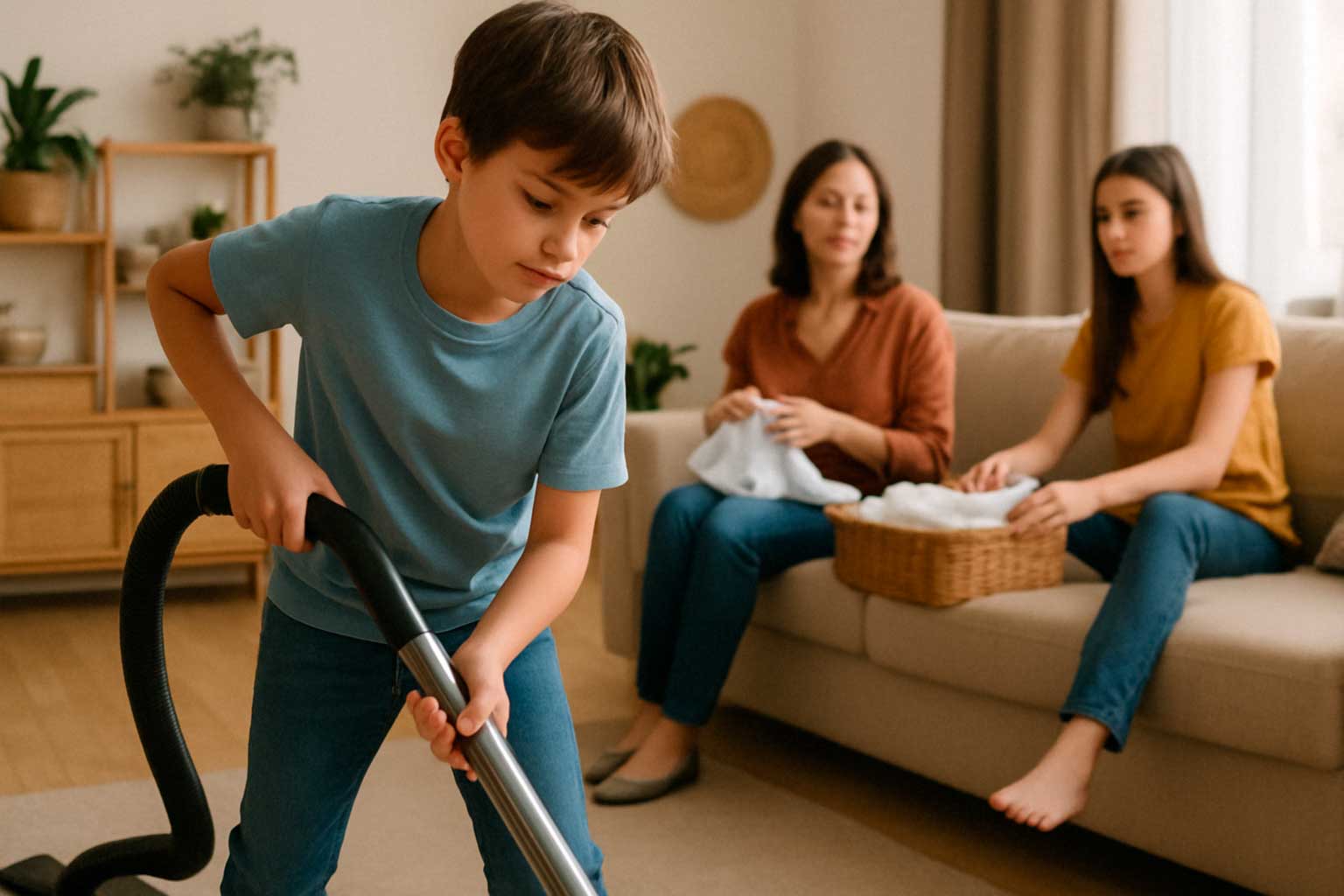 Onde foi que perdemos as funções dos filhos em casa?